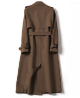 Gabardina de estilo británico para mujer, abrigo de rodilla para primavera y otoño, 2024 - details 25
