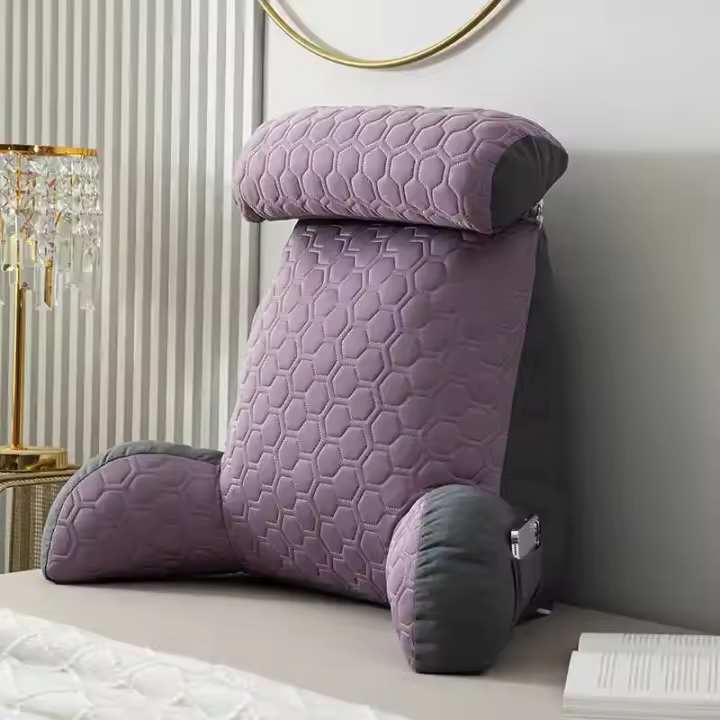 Cojín de Sofá de Látex para Enfriamiento Cojín Trasero Desmontable y Lavable para Hogar Tatami Decoración 75x58CM - 1