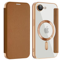 Funda Protectora Gaanoplastia para iPhone 16e Plus Estilo Cuero Magnético con Función Antirrobo - details 10