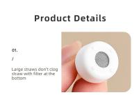 Nuevo Dispensador automático de jabón montado en la pared, lavadora de manos inteligente de espuma, Sensor de inducción de baño líquido recargable de 500ml - details 10