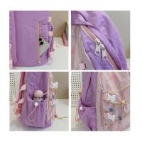 Nueva mochila Harajuku versión coreana femenina Estilo universitario Mochila para estudiantes de secundaria Mochila versátil simple de gran capacidad - details 12