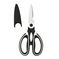 Tijeras de cocina de acero inoxidable para cortar carne, abrebotellas, Clip de nogal, herramientas de cocina, ahorro de trabajo - details 4