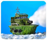 Rompecabezas de Metal 3D Microworld Modelo de Buque de Batalla Militar Juegos de Rompecabezas DIY - details 9