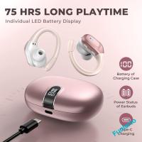 Auriculares Bluetooth 5.3 Deportivos Con Mango IPX7 Impermeables Sin Cable Batería De 75 Hrs Pantalla LED Botones Físicos - details 6