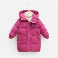 Chaqueta de algodón para niños de 3 a 10 años, chaqueta de invierno nueva de felpa y gruesa, chaqueta cálida con capucha de longitud media para hombres y mujeres - details 5