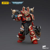 JOYTOY 1/18 figura de acción 40K World Eaters Khorne Berzerker 3 Anime modelo militar - details 2