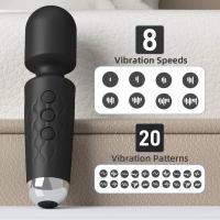 Vibrador AV potente de 20 velocidades para mujer, estimulador de clítoris y punto G, consolador Anal con varita mágica, masturbación femenina, Juguetes sexuales para adultos 18+ - details 1