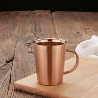 Tazas de doble capa de acero 300ml 304, aislamiento térmico de agua y café, taza de cerveza inoxidable - details 8