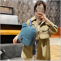 Mochila de felpa, bolso de mujer, nueva versión coreana, súper linda mochila con orejas de oso, mochila para niñas, bolso padre-hijo. - details 20