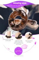 Anillo de Punto G para hombres y parejas, Juguetes sexuales para adultos, estimulador de clítoris, eyaculación retardada, Vagina - details 0