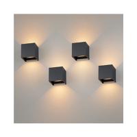 Aplique de Pared Exterior Con G9 LED Bombillas Reemplazables, Blanco Cálido 3000K Lampara de pared Interior/Exterior IP54 Ángulo ajustable Lámpara Pared (Antracita) - details 15
