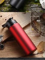 Botella de agua portátil de acero inoxidable para bicicleta, hervidor de viaje para deportes al aire libre, recto, 1-15 Uds. - details 7