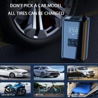 Inflador de Neumáticos Eléctrico Portátil Función de Batería para Motocicleta, Bicicleta, Pelota - details 3