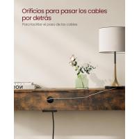 Sofá de Multiennchufe con Carga Oculta 2 Compartimentos Ahorro de Espacio 25 x 120 x 81 cm - details 16