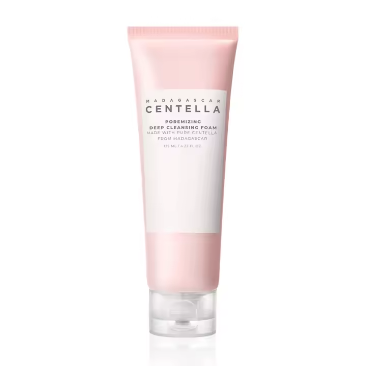 Madagascar Centella Poremizing Espuma de limpieza profunda 125 ml Elimina los restos de obstrucción de los poros - 1