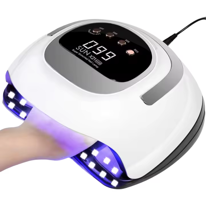 Secador potente de 320W y 72LED con pantalla táctil grande, lámpara de secado profesional para todo tipo de esmaltes de uñas de Gel - 1