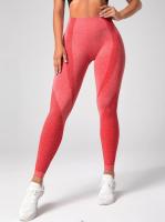 Mallas sin costuras para mujer, pantalones deportivos de fitness, cintura alta, levantamiento de cadera, vientre, secado rápido, yoga - details 28