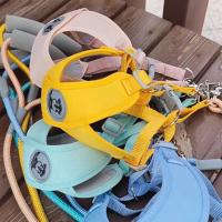 Arnés para perro en forma de X, chaleco suave y transpirable, correa para el pecho para mascotas, suministros de tracción ajustables Anti Escape para perros al aire libre - details 5
