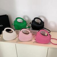 Bolsos de Hombro para Mujeres Diseño de Axila, Bolsos Plisados de Silla de Montar, Bolsos de Cruz de Color Sólido - details 6