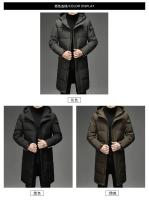 Chaquetas con capucha de plumón de pato blanco para hombre Parka impermeable gruesa y cálida de invierno para hombre Chaquetas de plumón Parka larga - details 3