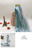 Varitas de cinta para boda, palo con campana, cinta de encaje, serpentinas giratorias, palo de hadas, fiesta de cumpleaños, decoración de boda, 10/20/50 piezas - details 8