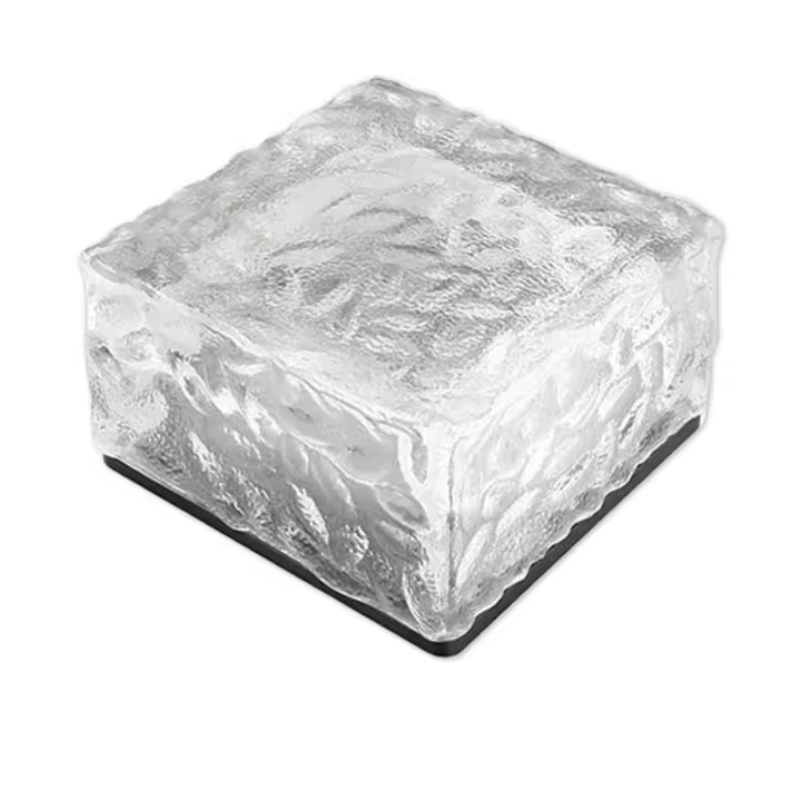 Luz de Hielo de Ladrillo Solar RXUNS Iluminación al Aire Libre Impermeable para Camino, Escalera, Jardín, Patio, Fiesta, Navidad - 1