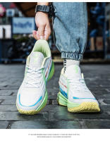 Nueva pareja de zapatillas deportivas de media ayuda, resistentes al desgaste, para baloncesto. - details 17