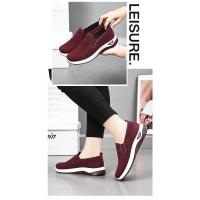 2025 primavera nuevos zapatos de tela para mujer, mocasines planos deportivos de alta calidad para mujer, zapatos planos para caminar de talla grande para mujer - details 10