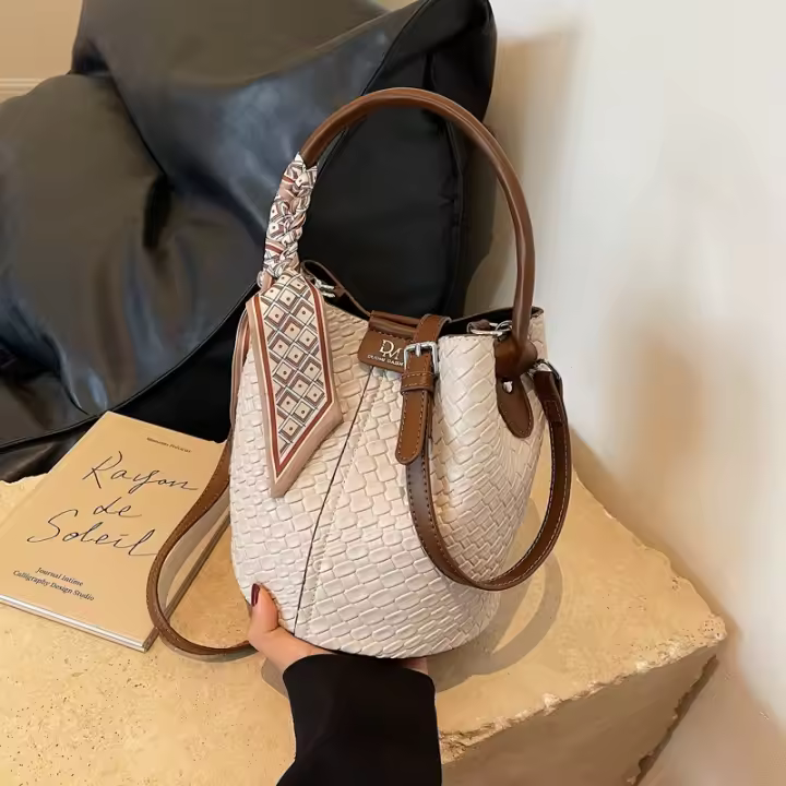 Bolsos Pequeños Populares Nuevos Bolsos De Mensajero De Hombro Versátiles De Moda Bolsos De Cubo Portátiles - 1