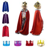 Disfraz informal de rey para Halloween, capa de corona de Príncipe, accesorios de Cosplay realistas y divertidos para fiesta - details 7