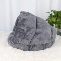 Cama de Vellón para Gatos Suave Nido de Cachorro para Perros Pequeños Casa de Dormir para Mascotas - details 8