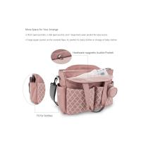Bolsa de Pañales para Bebé de Gran Capacidad Bolsa de Maternidad Impermeable Multifuncional Portátil para Cuidado del Bebé Material de Poliéster - details 7