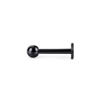 Piercing de acero inoxidable para la nariz para hombre y mujer, Piercing de labios, Barra de Labret colorida, 2 piezas, 316L - details 4