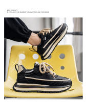 Nuevos Zapatos De Plataforma Versátiles Casuales, Zapatos De Moda Deportivos Antideslizantes Y Resistentes Al Desgaste De Moda Para Hombres - details 24