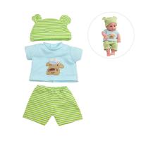 Falda de regalo para niños, suéter, ropa de muñeca, mono, vestido de muñeca de 30cm, pijamas lindos, ropa de muñeca de bebé, muñecas de 12 pulgadas - details 6