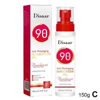 50/120/150g protector solar Facial antienvejecimiento Spf 100+ protección UV crema bloqueadora solar refrescante quemaduras solares loción corporal para después del sol - details 11