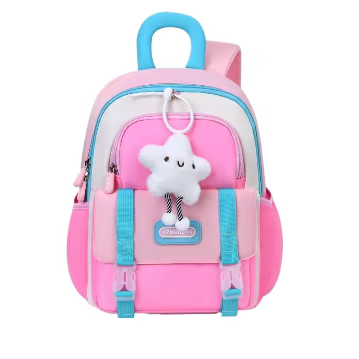 Mochila de Escuela Primaria OKKID Paquete Ligero y Impermeable para Niños con Dibujos Animados - 1