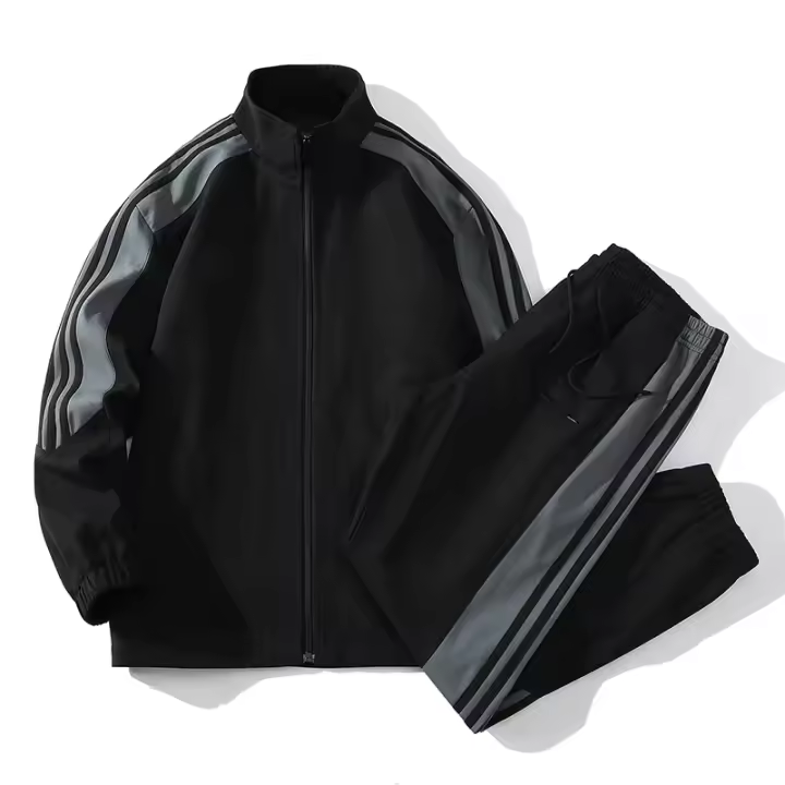 Traje deportivo para hombre, mono informal para adolescente, talla grande, primavera y otoño, nuevo estilo - 1