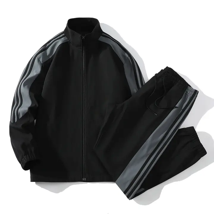 Traje deportivo para hombre, mono informal para adolescente, talla grande, primavera y otoño, nuevo estilo - 1
