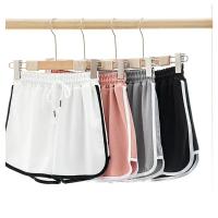 Pantalones cortos informales de verano para mujer y niña, ropa de calle para mujer, pantalones cortos deportivos para correr, pantalones cortos transpirables de talla grande - details 1