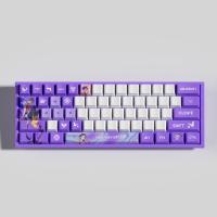 Valorant Clavo Keycap Set Anime dibujos animados lindo teclado gorras oem / ASA perfil 11/14/29/119keys teclados para teclado mecánico 75% MX Switch rosa púrpura artesano punto teclados Accesorios de juegos - details 3