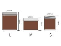 Mini bote de almacenamiento de café en grano portátil, bote de aleación de aluminio sellado con polvo de café, recipiente de almacenamiento de café en grano y té para acampar al aire libre - details 0