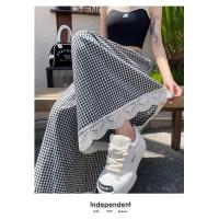 Pantalones Casuales de Encaje Estilo Completo de Pierna Ancha Culottes de Verano para Mujeres - details 34