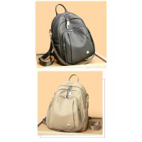 Mochila de cuero suave para mujer, bolso de un solo hombro, bolso escolar, bolso de viaje de gran capacidad, bolso de ocio versátil, moderno y nuevo. - details 1