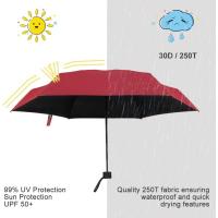 Paraguas Compacto y Ligero Diseño Mini para Viajes Parasol Portátil para Lluvia y Sol - details 77