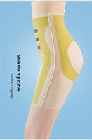 Flarixa ropa moldeadora de cuerpo sin costuras para mujer, bragas de vaina de vientre plano, pantalones cortos de vientre de levitación magnética 5D debajo de la falda, pantalones de seguridad - details 14