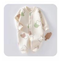 Mono de algodón de 3 capas para recién nacido, pelele de dibujos animados de oso y conejito para bebé, traje para niño pequeño, mono infantil, ropa para niño y niña - details 9