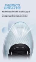 Deportes informales de alta calidad para hombre con parte superior de malla transpirable, suela elástica antideslizante con placa de carbono de palomitas de maíz, zapatos para caminar - details 3