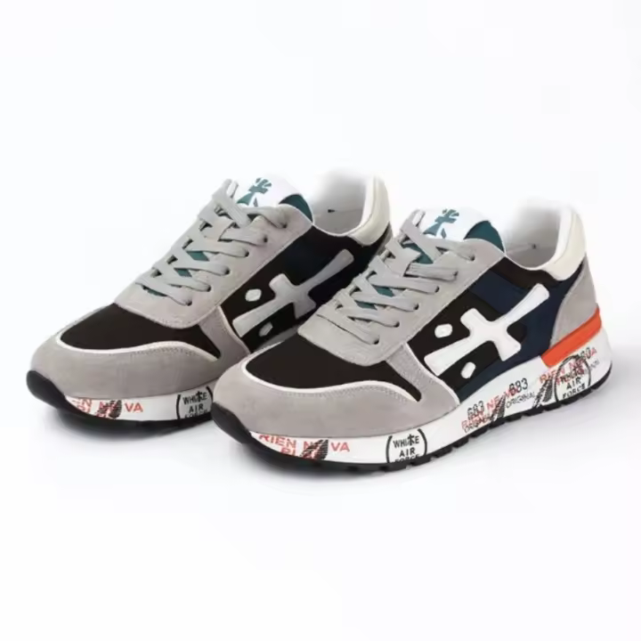 Verano Nuevo estilo Hombres retro al aire libre ligero deportes casual zapatos para correr - 1