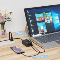 Cargador de computadora portátil Surface Pro de 65 W para Microsoft Surface Pro 11,10, 9, 8, 7+, 7, 6, 5, 4, 3, X, Windows Surface Laptop 6, 5, 4, 3, 2, 1, Surface Go Tablet, Surface Book 3, 2, 1 Adaptador de corriente - details 6
